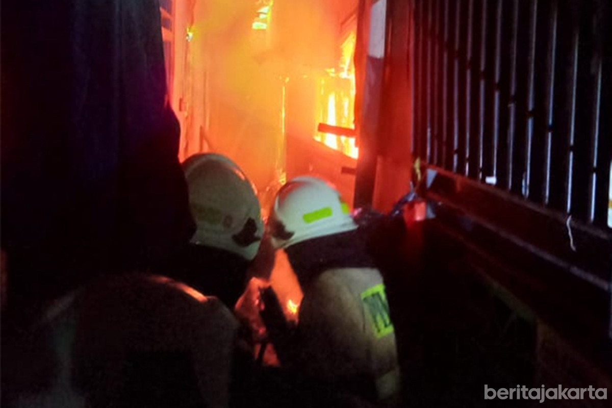 47 Personel Gulkarmat Berhasil Padamkan Kebakaran di Pengadegan